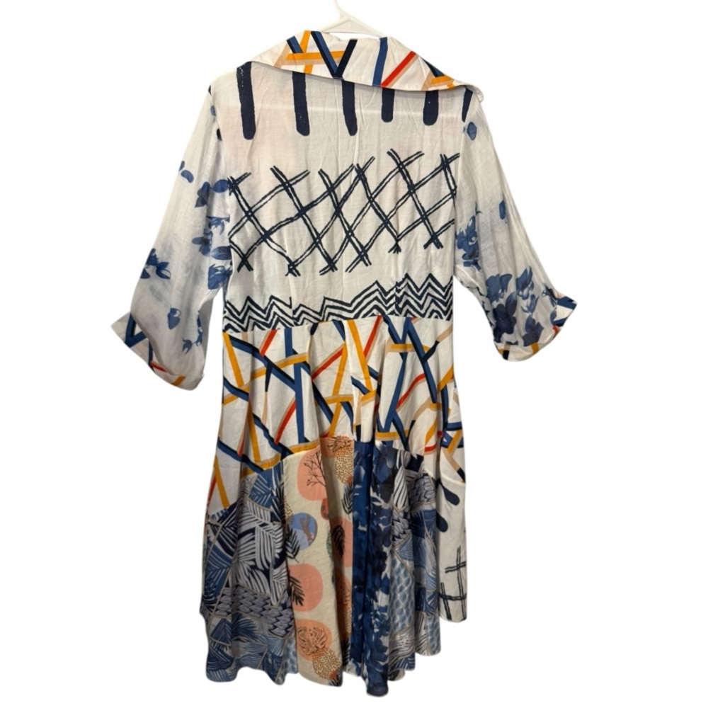 Feratelli Duster - Blue Multi Abstract - Picture 2 of 6